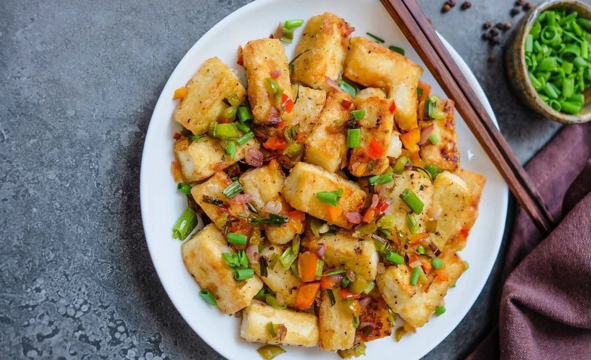 RECIPE: Crispy Salt & Pepper Tofu