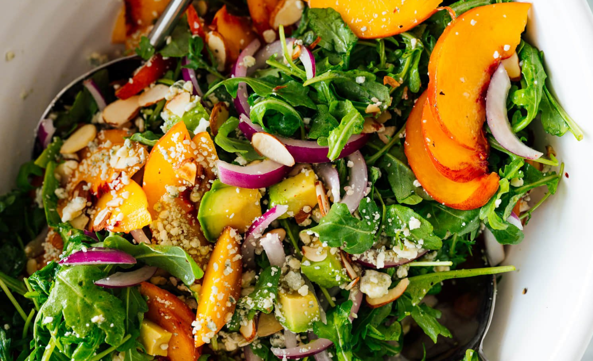 RECIPE: Peach Summer Salad