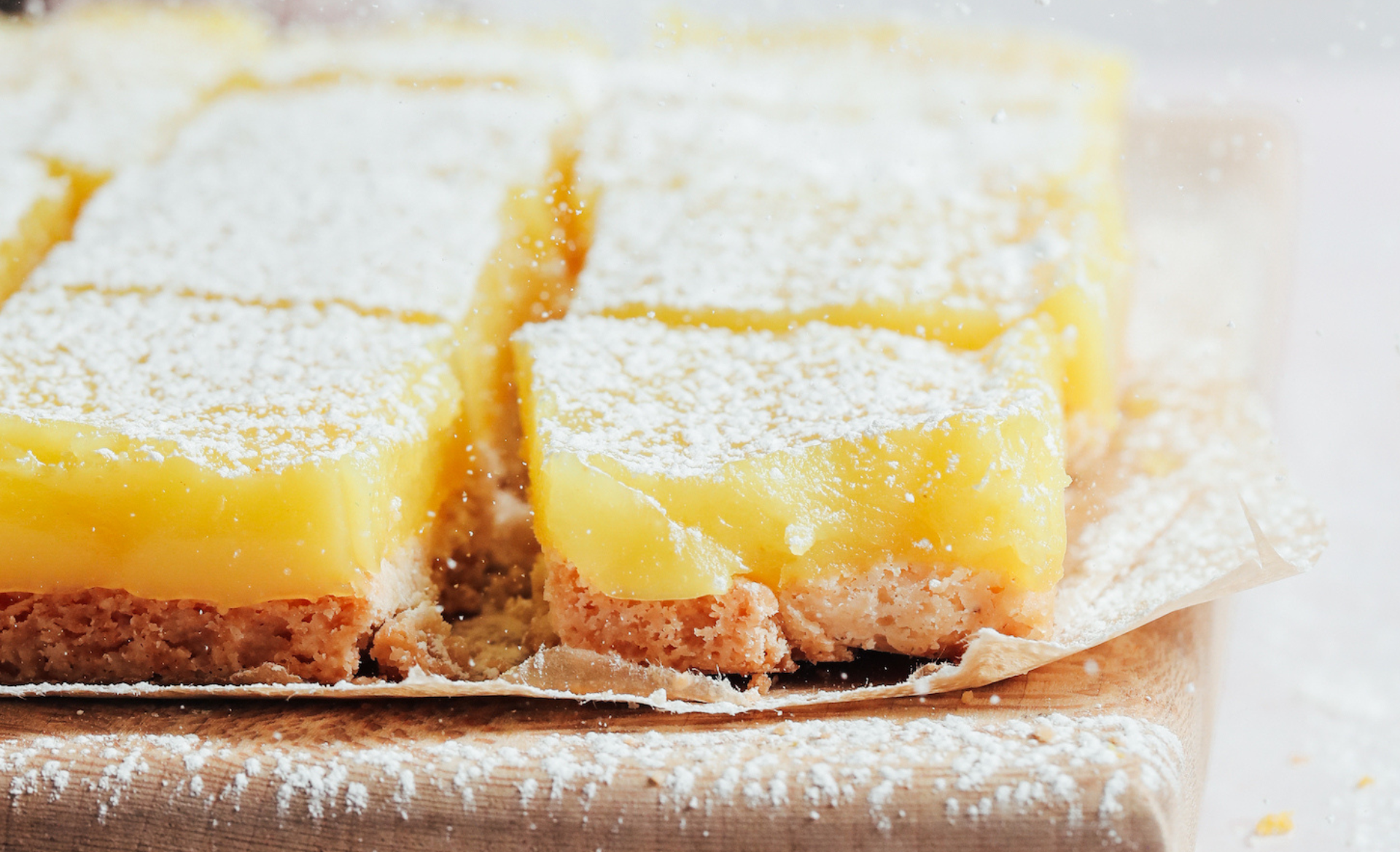 RECIPE: Zesty Lemon Shortbread Slice